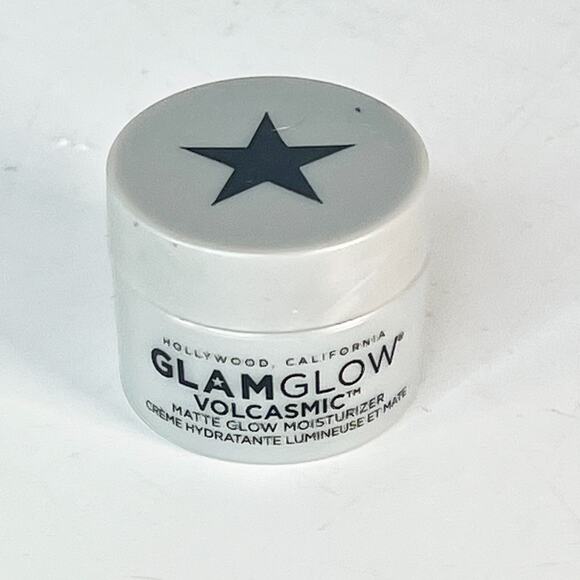 GlamGlow Volcasmic Matte Glow Moisturizer Hydrate Prime Travel .17 fl oz 5ml New - Picture 1 of 6